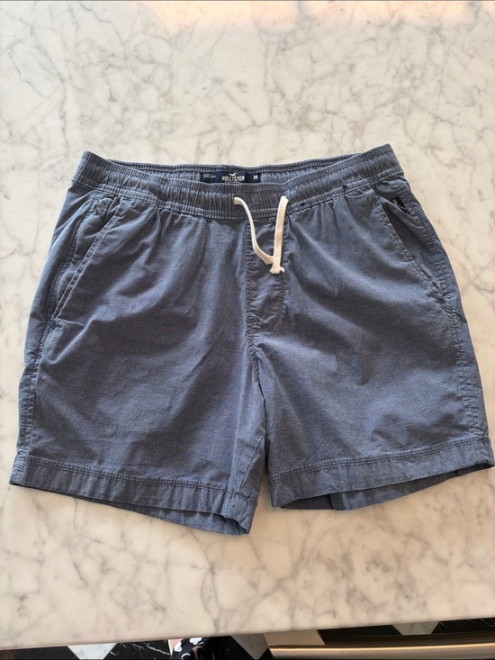 Hollister Other - Hollister Slate Blue Jogger Shorts with Drawstring Size Medium